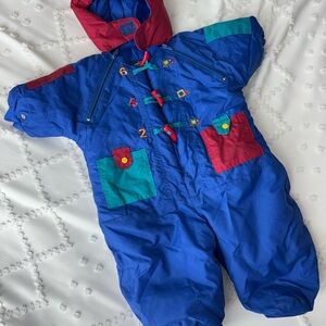 VINTAGE Baby Snowsuit